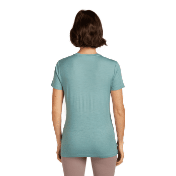 Triko krátký rukáv Icebreaker Merino 150 Tech Lite SS Tee Sunrise Summit Women OBSIDIAN