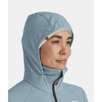 Bunda Ortovox SWISSWOOL COL BECCHEI HYBRID JACKET WOMEN 23501 sunset orange