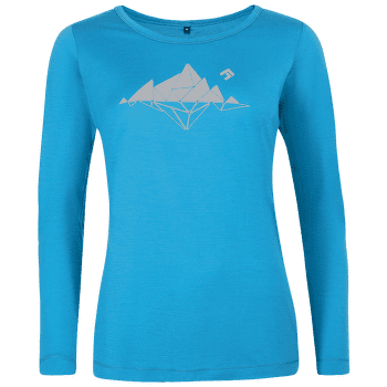 Triko dlouhý rukáv Direct Alpine Furry Long Lady 2.0 ocean (Glacial lake)