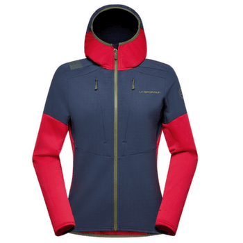 Mikina La Sportiva SESSION TECH HOODY Women Night Sky/Azalea