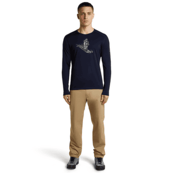 Triko dlouhý rukáv Icebreaker Merino 200 Oasis LS Crewe Men DK LODEN