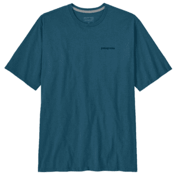 Triko krátký rukáv Patagonia P-6 Logo Responsibili Tee Men Glacial Blue