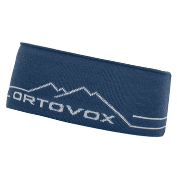 Čelenka Ortovox PEAK HEADBAND 54501 Blue Nunatak