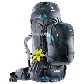 Batoh deuter Quantum 60+10 SL (3510315) black-turquoise