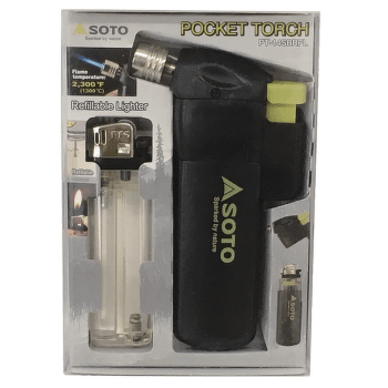 Zapalovač Soto Pocket Torch with refillable lighter
