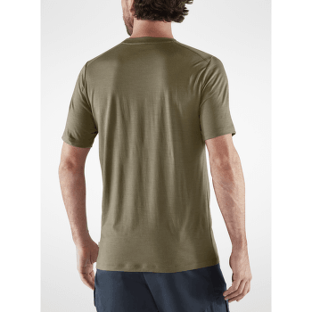 Triko krátký rukáv Fjällräven Abisko Wool SS Men Ochre