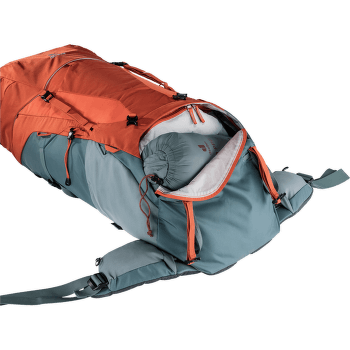 Batoh deuter Aircontact Lite 60 + 10 SL (3340621) paprika-teal