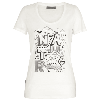 Triko krátký rukáv Icebreaker Tech Lite SS Scoop Nature Women Snow