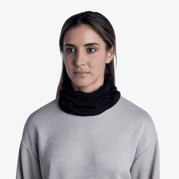 Šátek Buff MERINO FLEECE NECK WARMER TOLUI BLACK