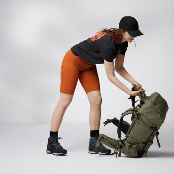 Kraťasy Fjällräven Abisko Short Tights Women Black