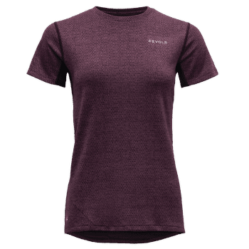 Triko krátký rukáv Devold Klovstien Merino Tee Women 740A Beetroot
