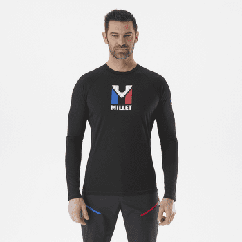Triko dlouhý rukáv Millet TRILOGY WOOL TS LS Men NOIR NEW