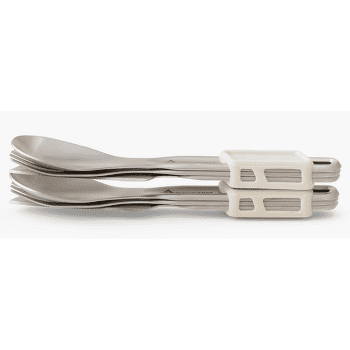 Příbor Sea to Summit Detour Stainless Steel Cutlery Set - [2P] [6 Piece] Stainless Steel Grey
