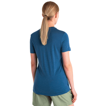 Triko krátký rukáv Icebreaker Merino 150 Tech Lite III SS Tee Mountain Lines Women DAWN
