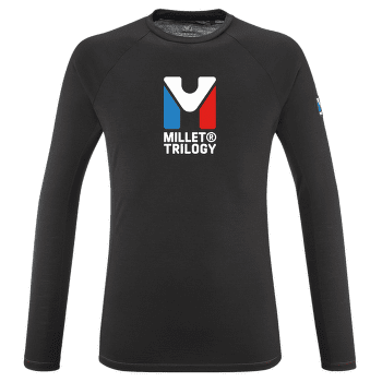 Triko dlouhý rukáv Millet TRILOGY WOOL TS LS Men NOIR NEW