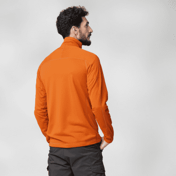 Mikina Fjällräven Abisko Lite Fleece Half Zip Men Deep Forest