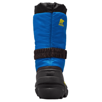 Boty Sorel Childrens Flurry™ Black, Super Blue 014