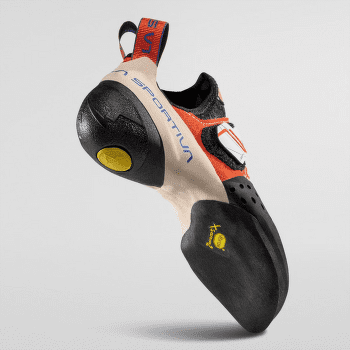 Lezečky La Sportiva Solution Women White/Lily Orange_W00O03