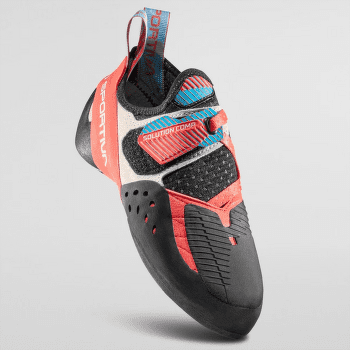 Lezečky La Sportiva Solution Comp Women Hibiscus/Malibu Blue