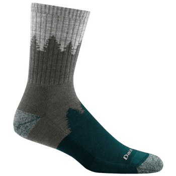 Ponožky Darn Tough Number 2 Micro Crew Midweight With Cushion GREEN
