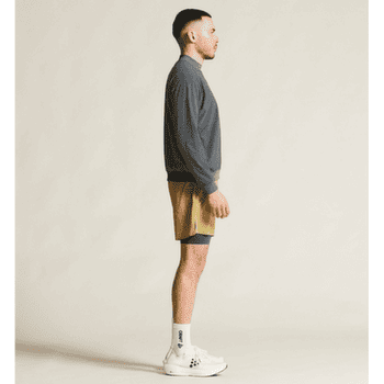 Kraťasy Craft Hypervent 2 v 1 Shorts Men KHAKI
