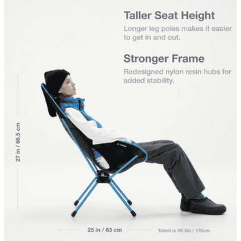 Židle Helinox Sunset Chair (re) Black