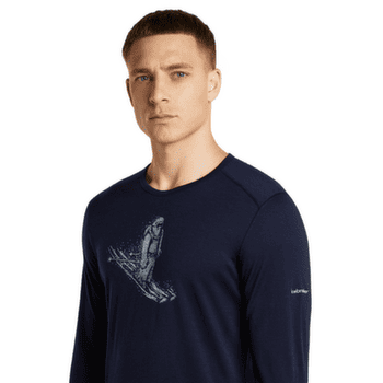 Triko dlouhý rukáv Icebreaker Merino 200 Oasis LS Crewe Men DK LODEN