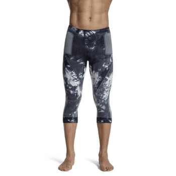 Legíny 3/4 X-Bionic ENERGY ACCUMULATOR WILD 3/4 PANTS TieDye X Black/X White