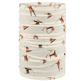 Šátek Buff MERINO LIGHTWEIGHT DIGITAL PRINTS TINSU ECRU