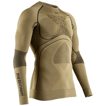 Triko dlouhý rukáv X-Bionic Radiactor 4.0 Shirt Round Neck Men GOLD/BLACK