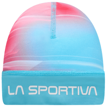 Čepice La Sportiva RACER BEANIE Malibu Blue/Hibiscus