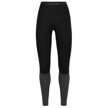 Legíny Icebreaker 200 ZoneKnit Leggings Women BLACK/JET HTHR/CB