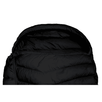 Spacák Grüezi bag Biopod DownWool Extreme Light 185 Black Edition Black
