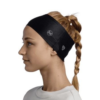 Čelenka Buff ThermoNet Headband SOLID BLACK