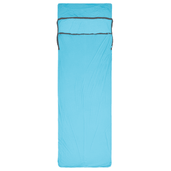 Vložka do spacáku Sea to Summit Breeze Sleeping Bag Liner - Rectangular w/ Pillow Sleeve Blue Atoll