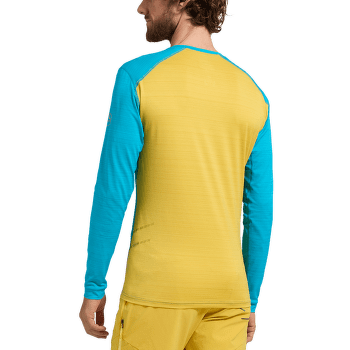 Triko dlouhý rukáv La Sportiva TOUR LONG SLEEVE Men Carbon/Cherry Tomato