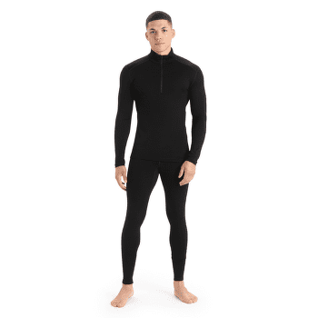 Triko dlouhý rukáv Icebreaker Merino 260 Tech LS Half Zip Men Black