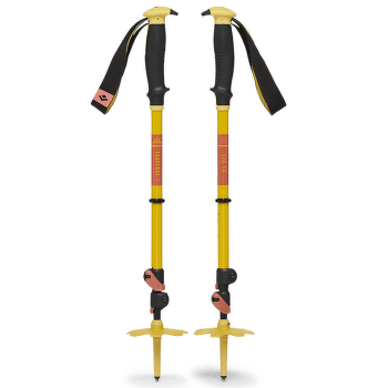 Hole Black Diamond TRAVERSE 3 SKI POLES Sulphur Green