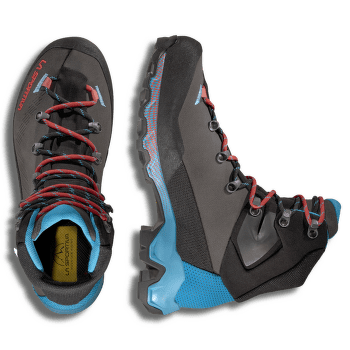 Boty La Sportiva Aequilibrium Trek Women GTX Carbon/Malibu Blue_G00B02