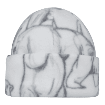 Čepice Buff Polar Prints Beanie BARGY WHITE