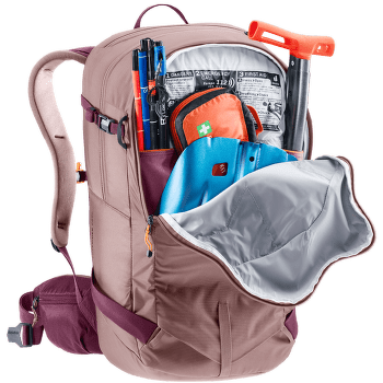 Batoh deuter Freerider 28 SL ashrose-cassis