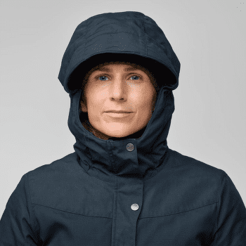 Bunda Fjällräven Stina Padded Jacket Women Black