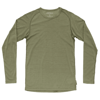 Triko dlouhý rukáv Devold Lauparen Merino 190 Base Shirt Men 404A LICHEN