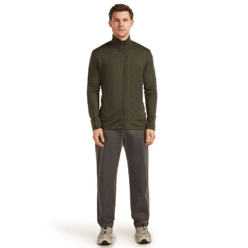 Pulover Icebreaker Merino 260 Quantum LS Zip Men DK LODEN