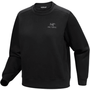 Mikina Arcteryx Emblem Fleece Crew Women Black