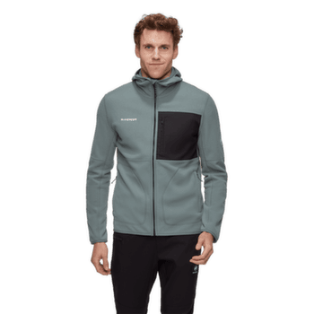 Bunda Mammut Tamaro ML Hooded Jacket Men dark mammut red-black