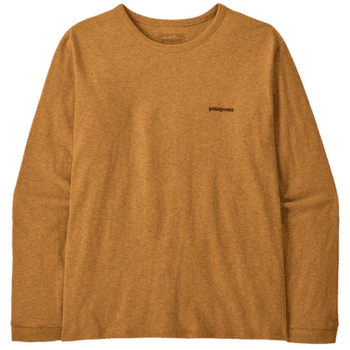 Triko dlouhý rukáv Patagonia Long-Sleeved P-6 Logo Women Dried Mango