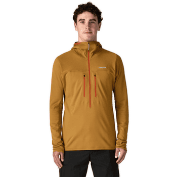 Bunda Patagonia R1 ULTRALIGHT HOODY Men Weathered Stone