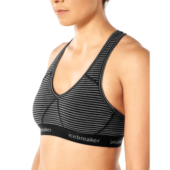 Podprsenka Icebreaker Sprite Racerback Bra Women (103020) Black/Black