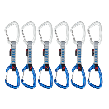 Expreska Komplet Mammut Crag Wire Quickdraws 10 cm 6P Silver-Ultramarine 19200
